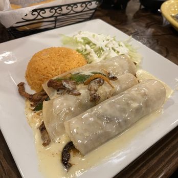 3 Amigos Mexican Restaurant - Fajita Enchiladas (Steak) - Mexican Near Me - Virginia Beach, Virginia 3 Amigos Mexican Restaurant - Fajita Enchiladas (Steak) - Mexican Near Me - Virginia Beach, Virginia