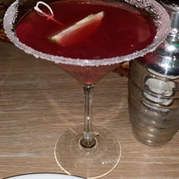 Seasons 52 - Pomegranate Margarita Martini - New American Near Me - Troy, Michigan