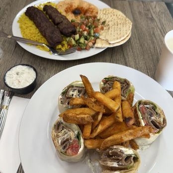 Habibi Mediterranean Grill - Beef kebab plate and gyro - Mediterranean Near Me - Santee, California Habibi Mediterranean Grill - Beef kebab plate and gyro - Mediterranean Near Me - Santee, California