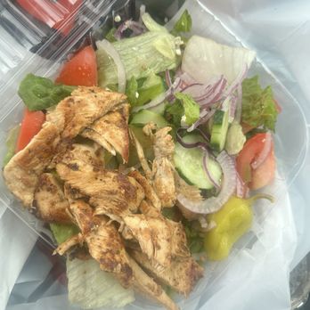 R Burgers Drive Thru - "Greek salad " - Burgers Near Me - Ontario, California R Burgers Drive Thru - "Greek salad " - Burgers Near Me - Ontario, California