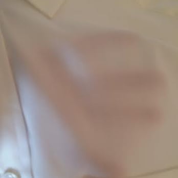 Charles Tyrwhitt - My hand behind "medium-weight" twill shirt fabric. - Men's Clothing Near Me - London, XGL