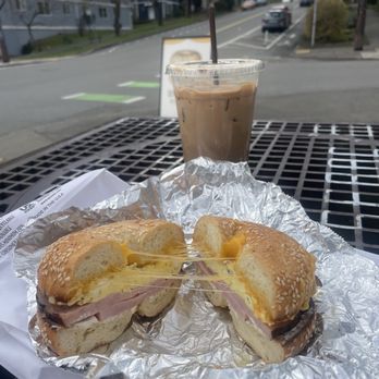 Katy's Corner Cafe - Breakfast Bagel Sandwich - Coffee & Tea Near Me - Seattle, Washington Katy's Corner Cafe - Breakfast Bagel Sandwich - Coffee & Tea Near Me - Seattle, Washington