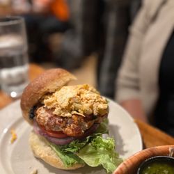 Medici On 57th - Salmon Burger