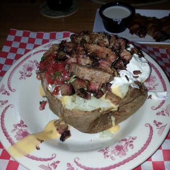 Midwood Smokehouse - Brisket stuffed tater. Its huge! - Barbeque Near Me - Charlotte, North Carolina Midwood Smokehouse - Brisket stuffed tater. Its huge! - Barbeque Near Me - Charlotte, North Carolina