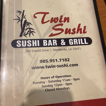 Twin Sushi - Japanese Near Me - Mandeville, Louisiana