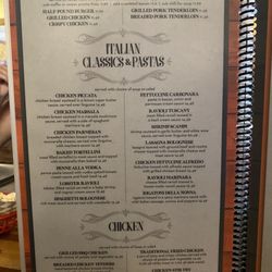 Benny's Grill - Menu