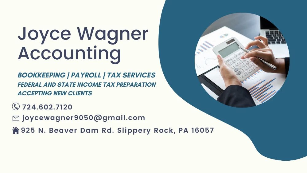 JOYCE WAGNER ACCOUNTING Request Consultation 925 N Beaver Dam Rd
