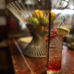 The Magic Parlour - Bar area and Shirley Temple