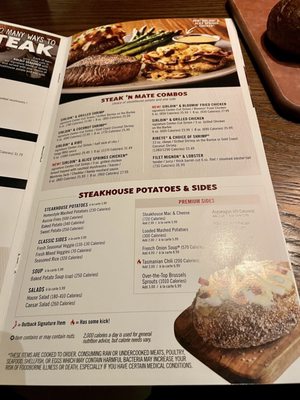 Menu photo 7 Outback Steakhouse Herndon, VA