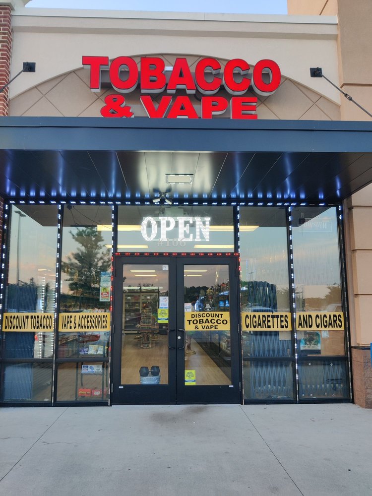 TOBACCO AND VAPEFAYETTEVILLE Updated August 2024 2800 Gillespie St, Fayetteville, North