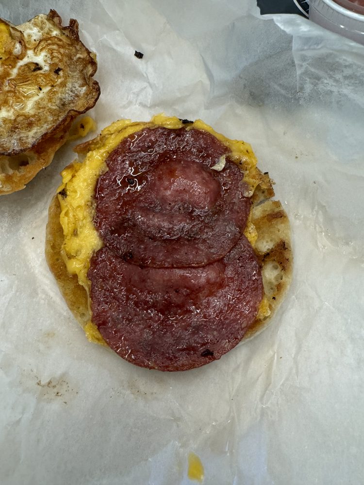 Food from Scorpion Cafe