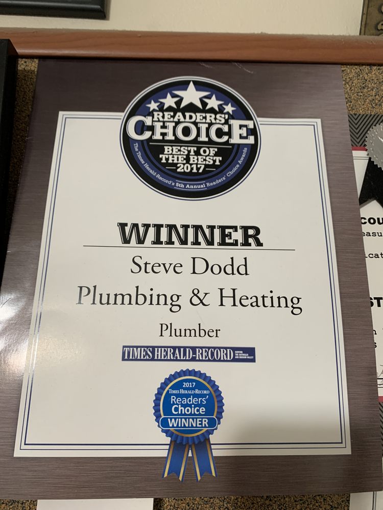 Slide of Steve Dodd Plumbing & Heating