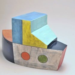 Waterworks Gallery - Pete Keuntzel ceramic sculpture