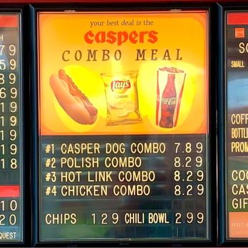 Caspers Hot Dogs - Richmond - Menu - Hot Dogs Near Me - Richmond, California
