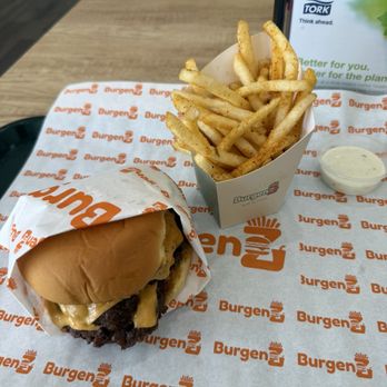 BurgenZ - Burger and Fries with a side of ranch - Burgers Near Me - Richardson, Texas BurgenZ - Burger and Fries with a side of ranch - Burgers Near Me - Richardson, Texas