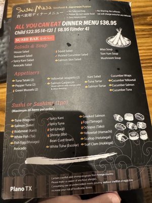 Menu photo 8 Sushi Masa Plano, TX