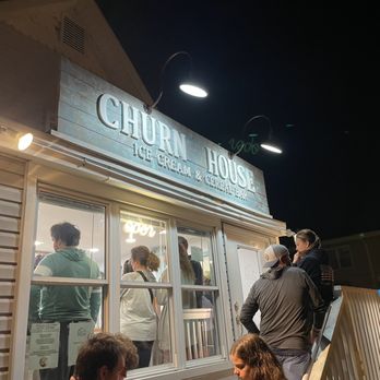 Churn House Ice Cream - The line was out the door - Ice Cream & Frozen Yogurt Near Me - Ocean City, New Jersey