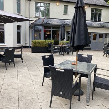Miller & Carter Thornhill - Outside seating area located in front of restaurant  (They weren't serving out here when we went) - Steakhouses Near Me - Cardiff, CRF