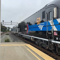 Amtrak Station - Richmond - The Better View of the train