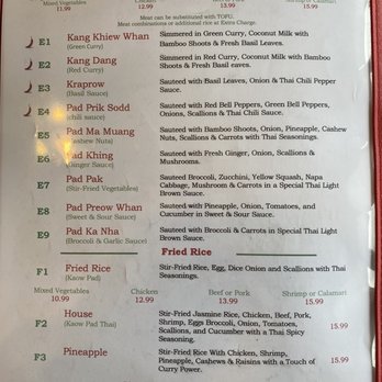 Sawaddee Thai & Chinese Restaurant - Menu 7-30-2022 - Chinese Near Me - Spring Lake, North Carolina Sawaddee Thai & Chinese Restaurant - Menu 7-30-2022 - Chinese Near Me - Spring Lake, North Carolina