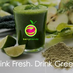 Berry Blendz - Green drinks wheatgrass shots