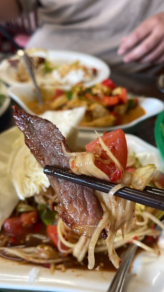 Food from Sang Dao Restaurant