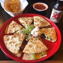 Casa De Oro - Carne asada quesadilla! Much bigger than I expected and I took some home.