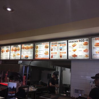 Harvey's - the menus of a fast food restaurant - Burgers Near Me - Milton, Ontario