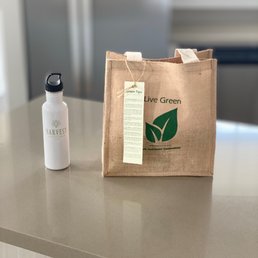 Welcome home gift bag