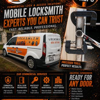 Rekey Xpress Locksmith - ReKey Xpress Locksmith Performs Specialty Commercial Door Prep & Latch Installation at Industrial Plant in Conroe, TX - Keys & Locksmiths Near Me - Montgomery, Texas Rekey Xpress Locksmith - ReKey Xpress Locksmith Performs Specialty Commercial Door Prep & Latch Installation at Industrial Plant in Conroe, TX - Keys & Locksmiths Near Me - Montgomery, Texas