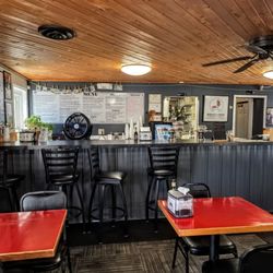 Windycity Dawghouse - Dining Area and Front Counter at Michiganders WindyCity Dawghouse