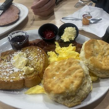 Biscuits Cafe - Pick four - French toast, eggs, bacon and biscuits (2) - American Near Me - San Tan Valley, Arizona Biscuits Cafe - Pick four - French toast, eggs, bacon and biscuits (2) - American Near Me - San Tan Valley, Arizona