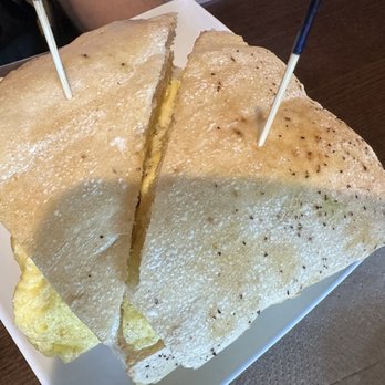 Strange Brew Cafe - Egg & Cheese Sandwich - Cafes Near Me - Binghamton, New York