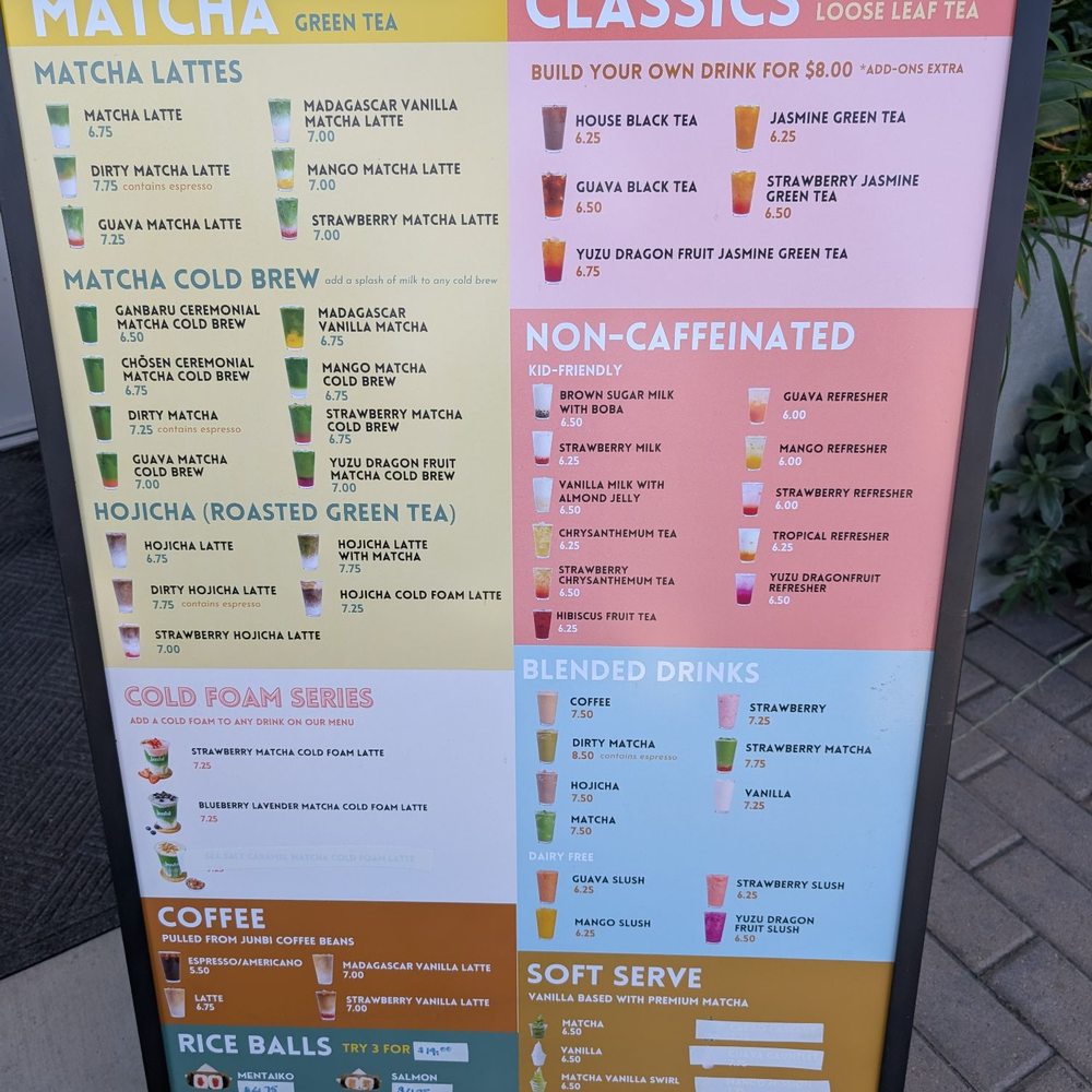 Junbi Matcha & Tea - Menu - Bubble Tea Near Me - Livermore, California Junbi Matcha & Tea - Menu - Bubble Tea Near Me - Livermore, California