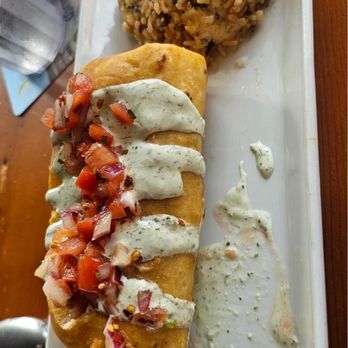 Beastside Kitchen - Beast Breakfast Chimichanga w/Fried Rice - Seafood Near Me - Honolulu, Hawaii