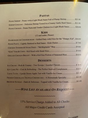 Menu photo 1 Skip Jack's Sint Maarten, NH