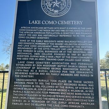 Lake Como Cemetery - Funeral Services & Cemeteries Near Me - Fort Worth, Texas Lake Como Cemetery - Funeral Services & Cemeteries Near Me - Fort Worth, Texas