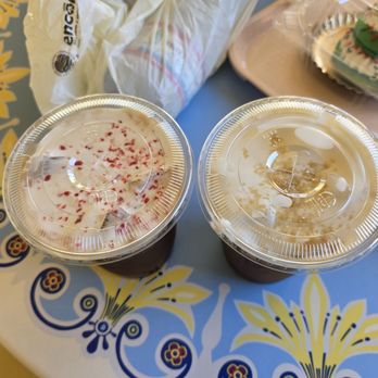 Jolly Holiday Bakery Cafe - Peppermint Cold Brew and Toffee Nut Cold Brew - Bakeries Near Me - Anaheim, California