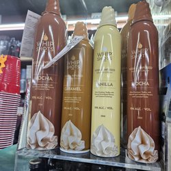 Flavor whip creams