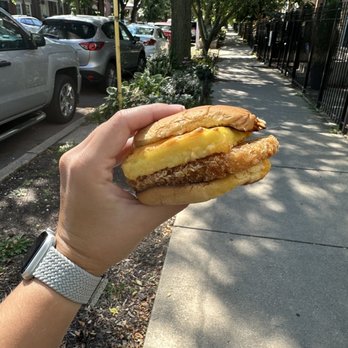 Kasama - Egg, hashbrown and cheese breakfast sandwich - Filipino Near Me - Chicago, Illinois Kasama - Egg, hashbrown and cheese breakfast sandwich - Filipino Near Me - Chicago, Illinois