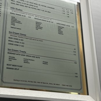 Smitty's In & Out - Menu - Fast Food Near Me - Elma, Washington Smitty's In & Out - Menu - Fast Food Near Me - Elma, Washington