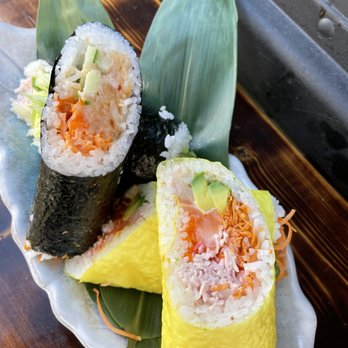 Tamariba Kitchen - a plate of sushi rolls - Japanese Near Me - Revelstoke, British Columbia Tamariba Kitchen - a plate of sushi rolls - Japanese Near Me - Revelstoke, British Columbia