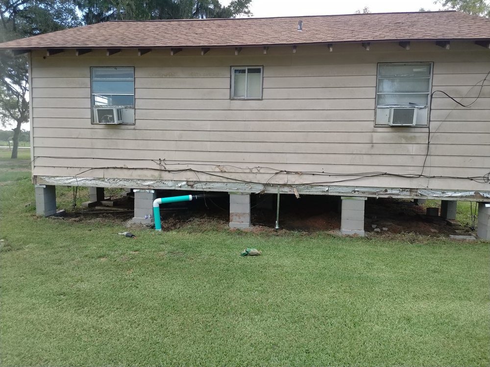 Slide of South Texas House Leveling