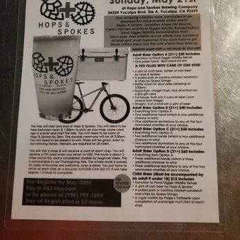 Hops and Spokes Brewing Company - Breweries Near Me - Yucaipa, California Hops and Spokes Brewing Company - Breweries Near Me - Yucaipa, California
