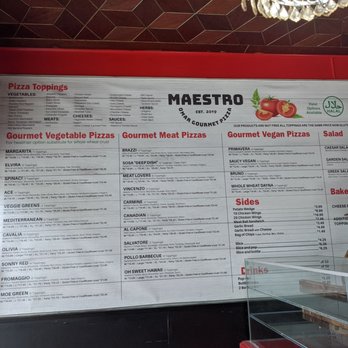Maestro Omar’s Gourmet Pizza - Menu - Pizza Near Me - Toronto, Ontario Maestro Omar’s Gourmet Pizza - Menu - Pizza Near Me - Toronto, Ontario