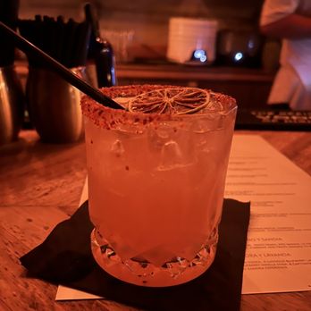 Santos Kitchen and Lounge - Mezcal margarita cocktail - Lounges Near Me - Tampa, Florida Santos Kitchen and Lounge - Mezcal margarita cocktail - Lounges Near Me - Tampa, Florida