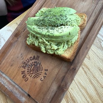Con Azucar Cafe - Avocado toast - Coffee & Tea Near Me - Fort Worth, Texas