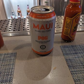 Pacific Catch - Maui Brewing Company POG Seltzer - Seafood Near Me - Sunnyvale, California