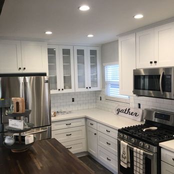 Kitchen In A Week - Full kitchen remodel with painting, plumbing, electrical work, cabinets and counter tops. - General Contractors Near Me Kitchen In A Week - Full kitchen remodel with painting, plumbing, electrical work, cabinets and counter tops. - General Contractors Near Me