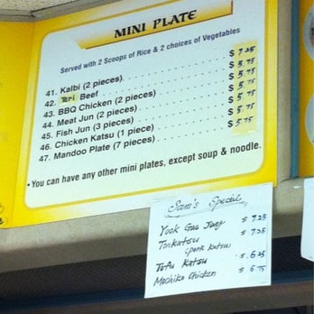 Sam's Delicatessen - Great value on their mini plates! - Korean Near Me - Honolulu, Hawaii Sam's Delicatessen - Great value on their mini plates! - Korean Near Me - Honolulu, Hawaii